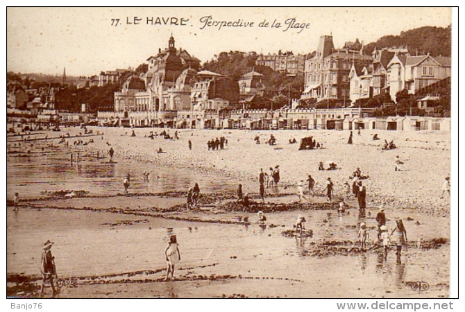 CPA Le Havre (76) - Perspective De La Plage - Animé - Non Classificati