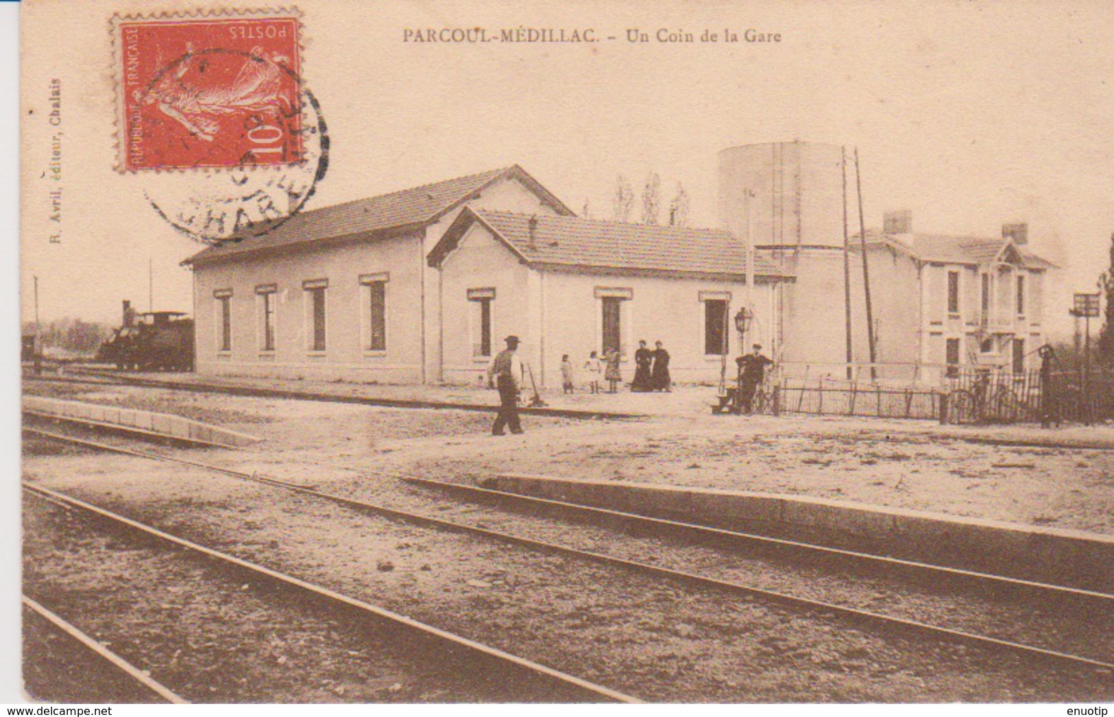 PARCOUL MEDILLAC Un Coin De La Gare - Otros & Sin Clasificación