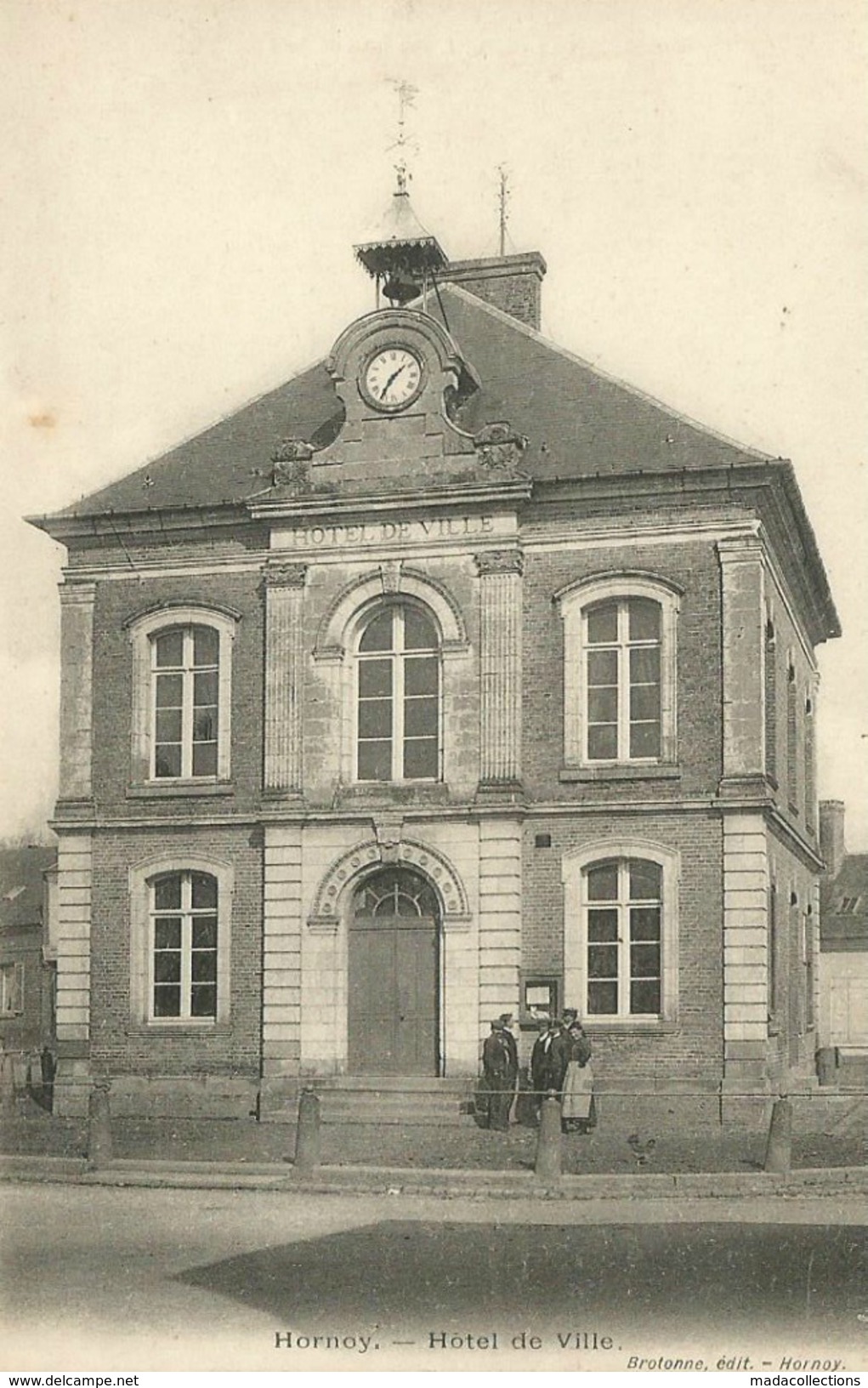 Hornoy (80.Somme) L'Hôtel De Ville - Hornoy Le Bourg