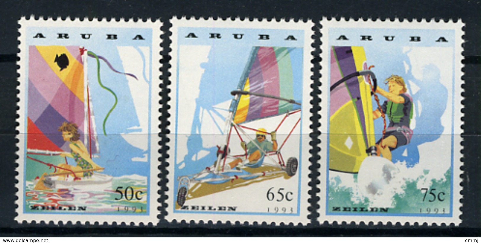 1993 - ARUBA - Catg.. Mi. 125/127 - NH - (AD85348.17) - Curaçao, Antille Olandesi, Aruba