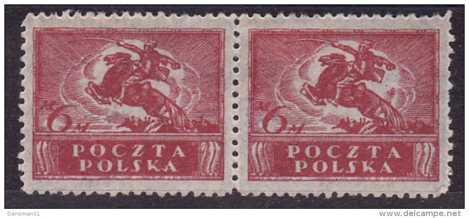 POLAND 1920 Fi 99 B1  Mint Hinged Pair - Ungebraucht