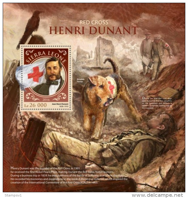 Sierra Leone. 2016 Henri Dunant. (918b) - Henry Dunant