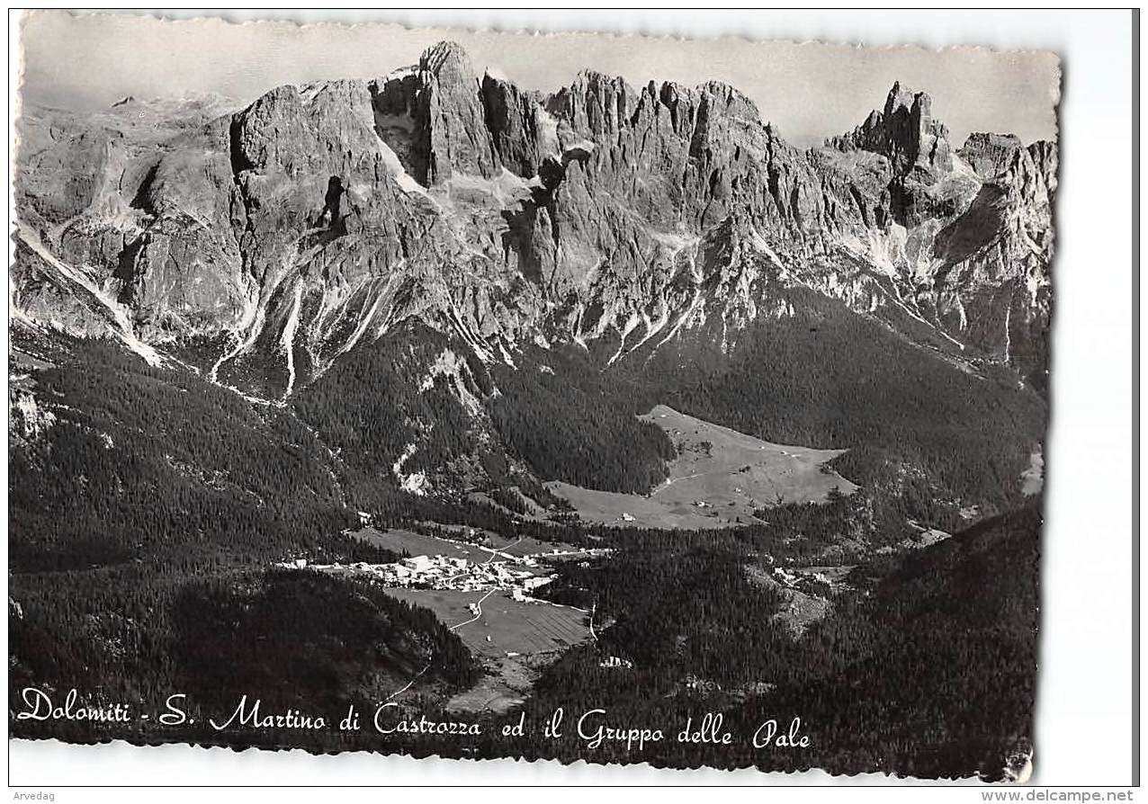 AG1238 SAN MARTINO DI CASTROZZA X CLEVELAND U.S.A. - LEONARDO DA VINCI - 1946-60: Marcophilie