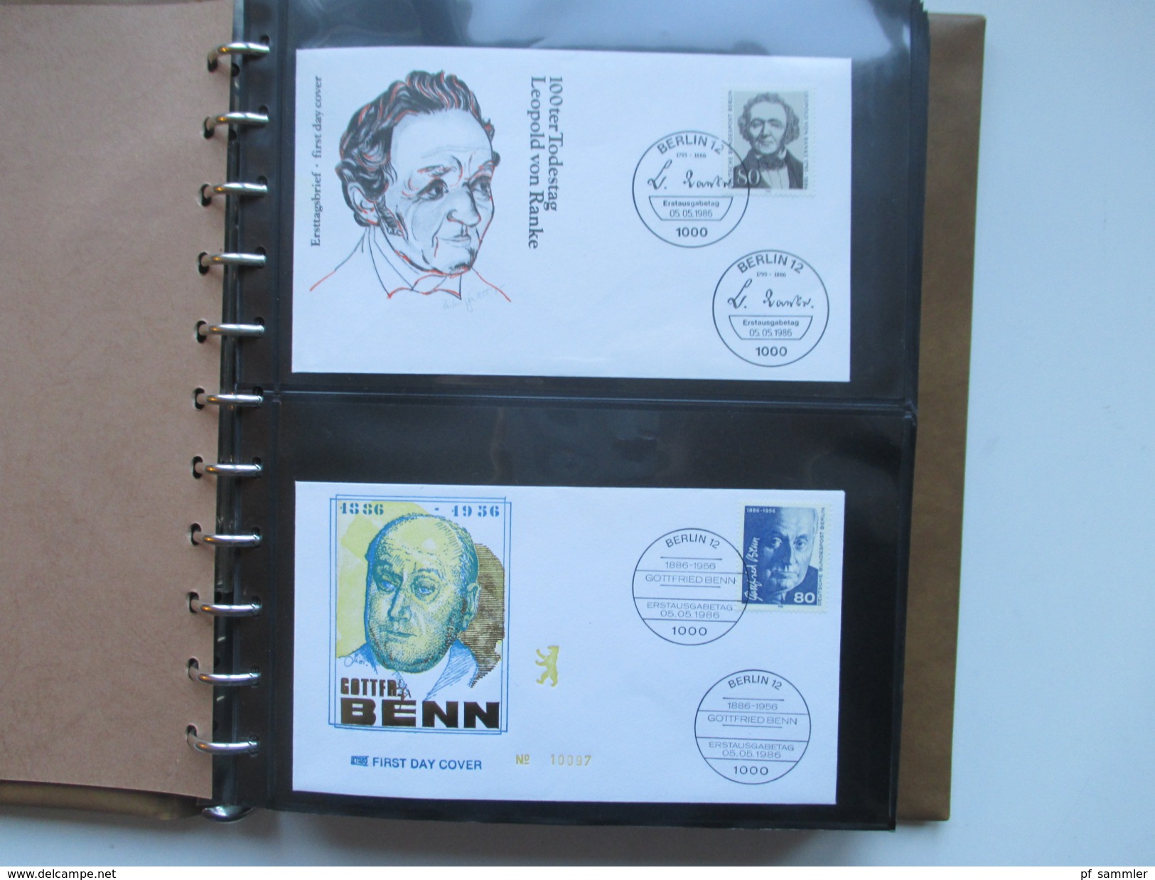 Berlin 1986 - 1990 Insgesamt 112 FDC Hoher Katalogwert! Auch Paare Und 2x H-Blatt!! Frauen Usw. Gute Qualität - Collections (with Albums)