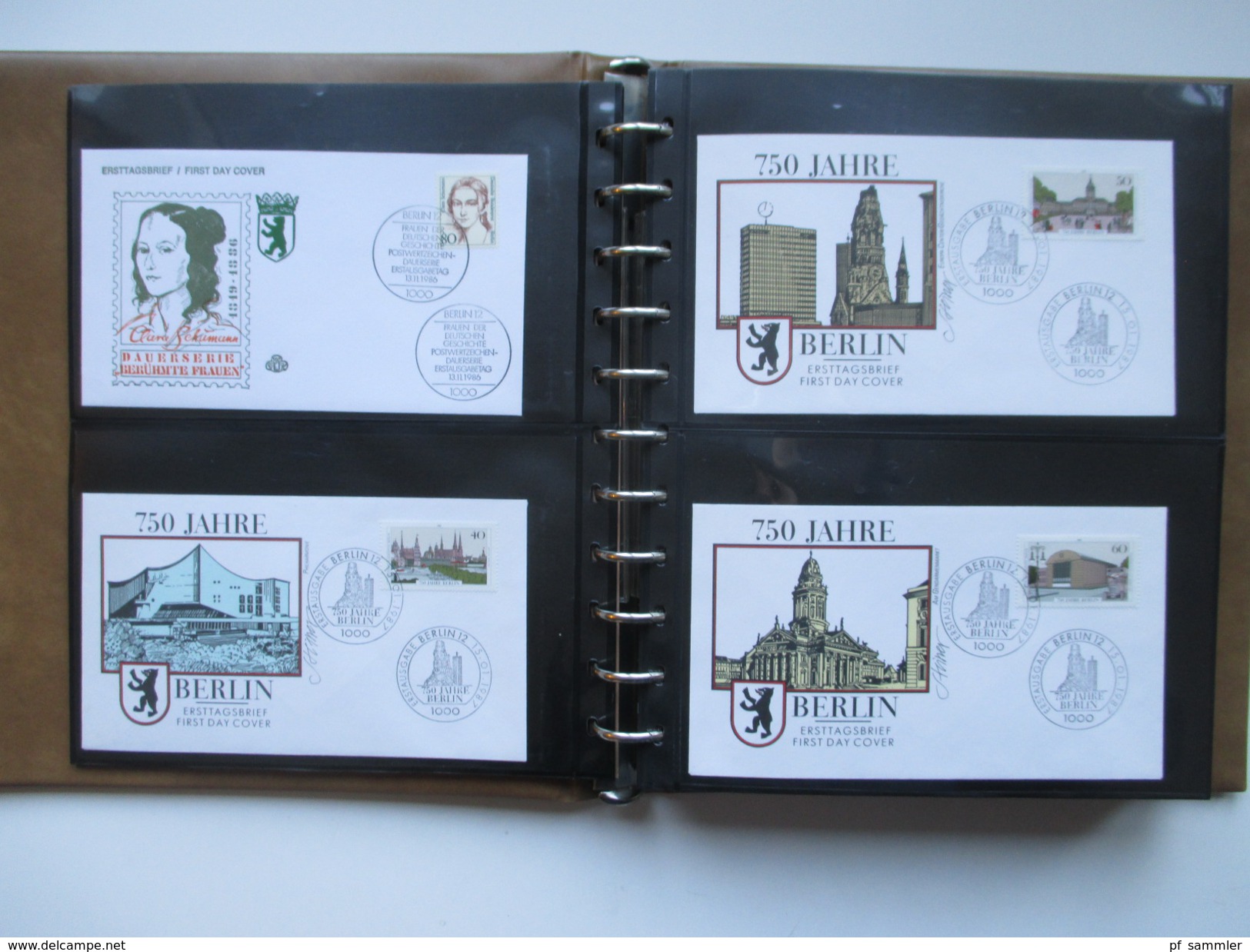 Berlin 1986 - 1990 Insgesamt 112 FDC Hoher Katalogwert! Auch Paare Und 2x H-Blatt!! Frauen Usw. Gute Qualität - Colecciones (en álbumes)