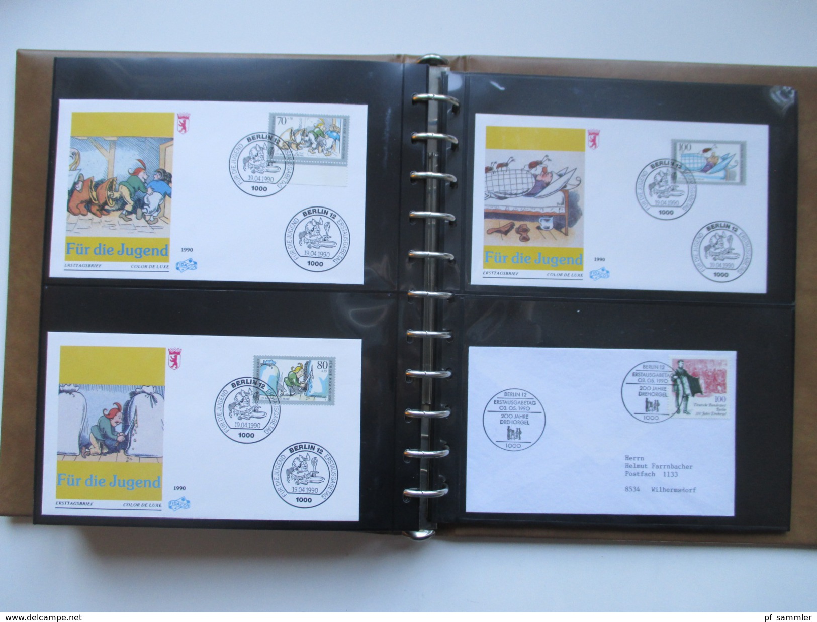 Berlin 1986 - 1990 insgesamt 112 FDC hoher Katalogwert! Auch Paare und 2x H-Blatt!! Frauen usw. Gute Qualität