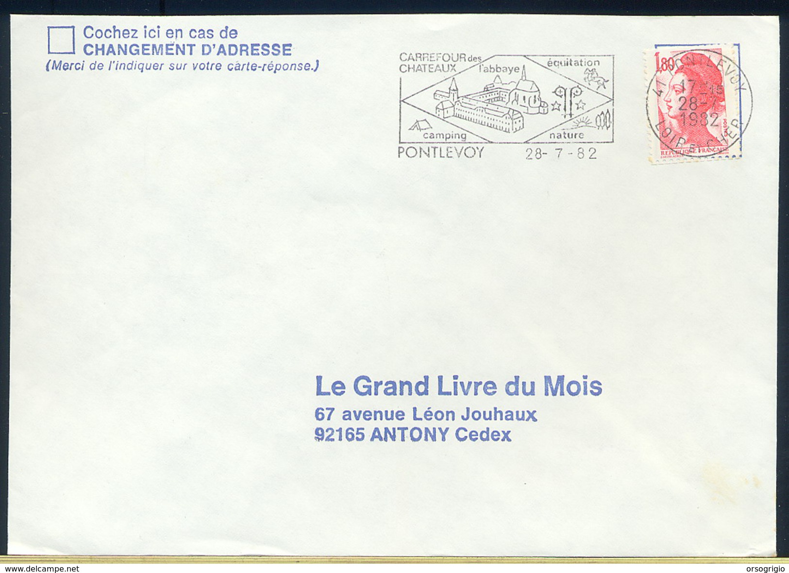 FRANCE -  PONTLEVOY   ABBAYE - Abadías Y Monasterios