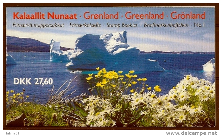Czeslaw Slania. Greenland 1989. Booklet. Michel MH 1 MNH. - Postzegelboekjes