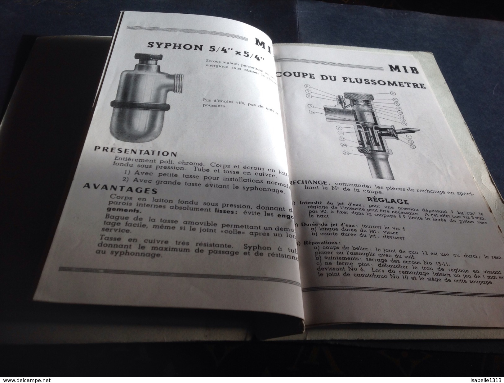 Métaux injectés MIB bischwiller bas Rhin livret usine robinetterie fonderie