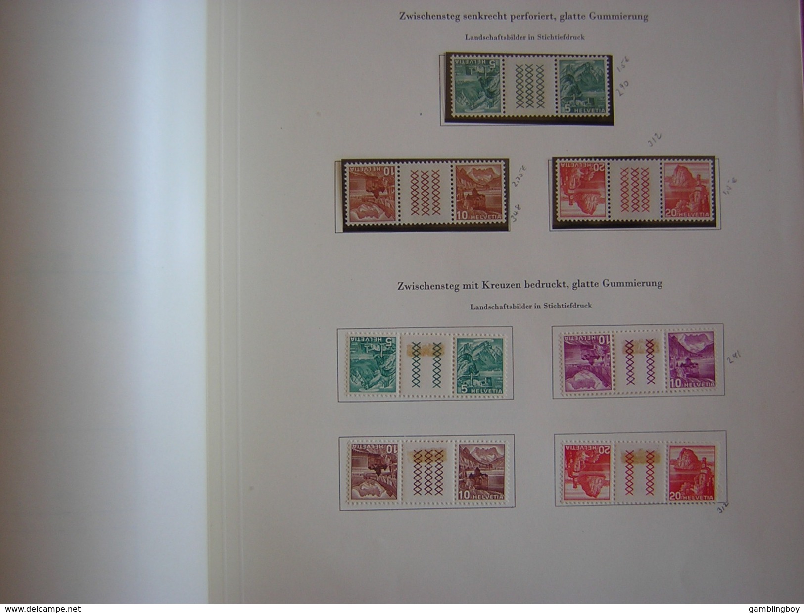 Timbres Suisse - Collezioni (in Album)