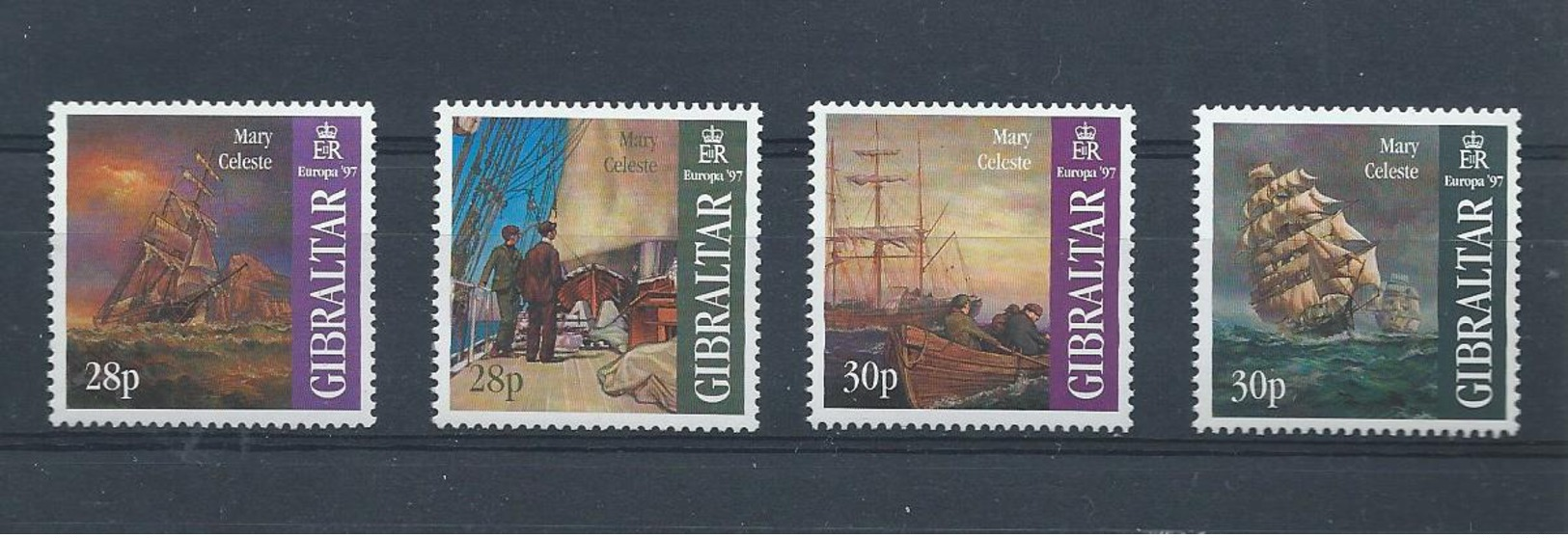 OA 7831 / GIBRALTAR 1997 Yvert 798 à 801 ** - Europa : Conts Et Legendes - Gibraltar