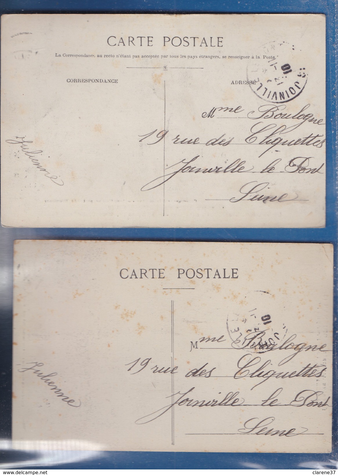 26 DROME ,Lot De 2 Cartes - Other & Unclassified