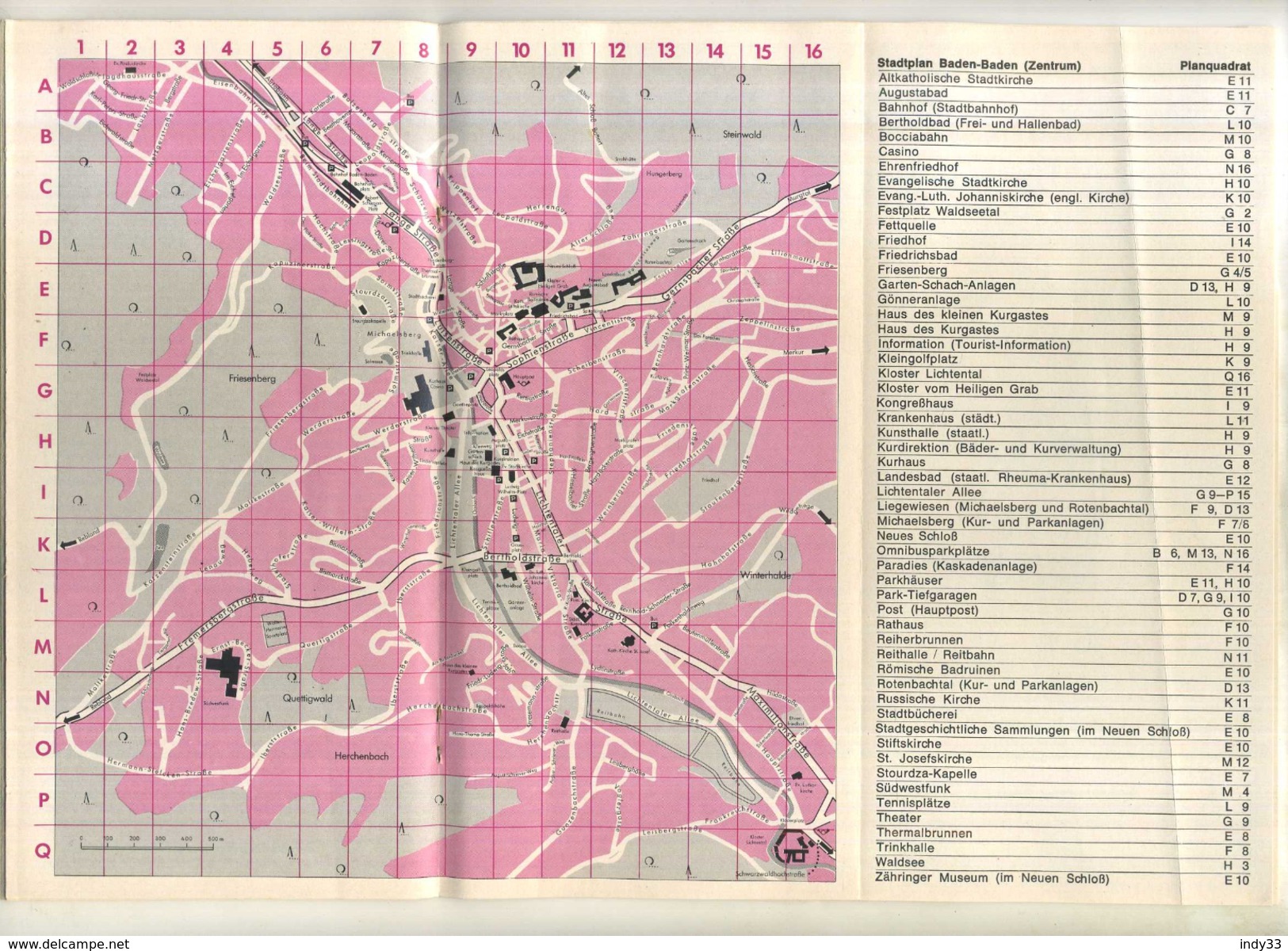 BADEN BADEN PROGRAMM . 1977 . - Bade-Wurtemberg