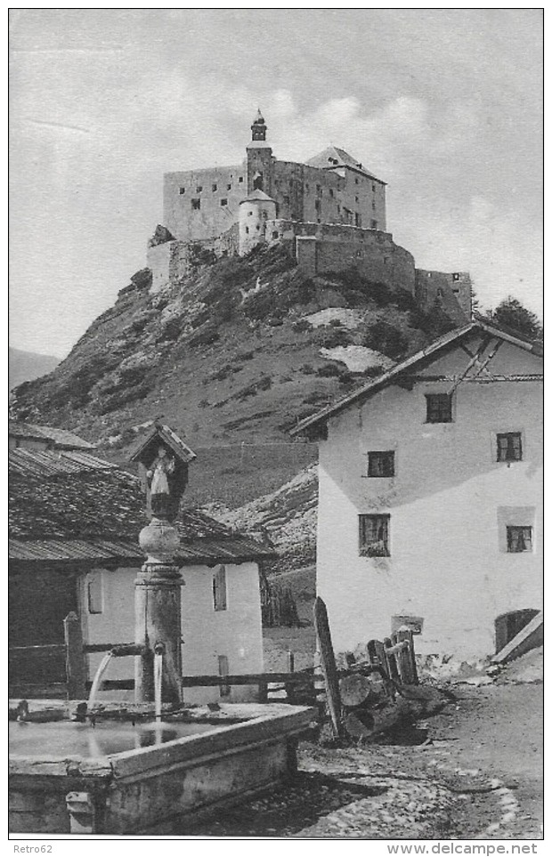 TARASP&#8594; Schloss Tarasp Anno 1920 - Tarasp