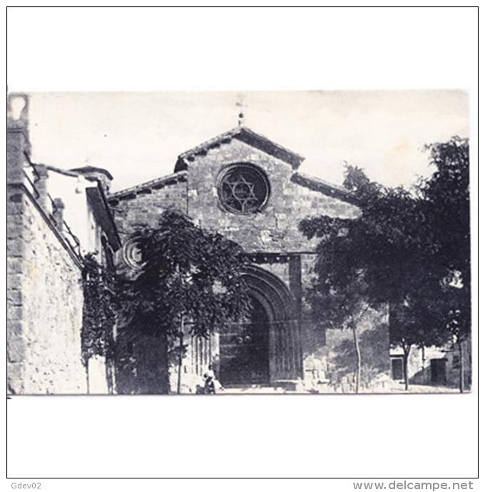 GDLJRTP6811-LFTD8908.Tarjeta Postal DE GUADALAJARA.Casas.arboles Y ENTRADA A La IGLESIA DE SAN FELIPE  En BRIHUEGA - Guadalajara