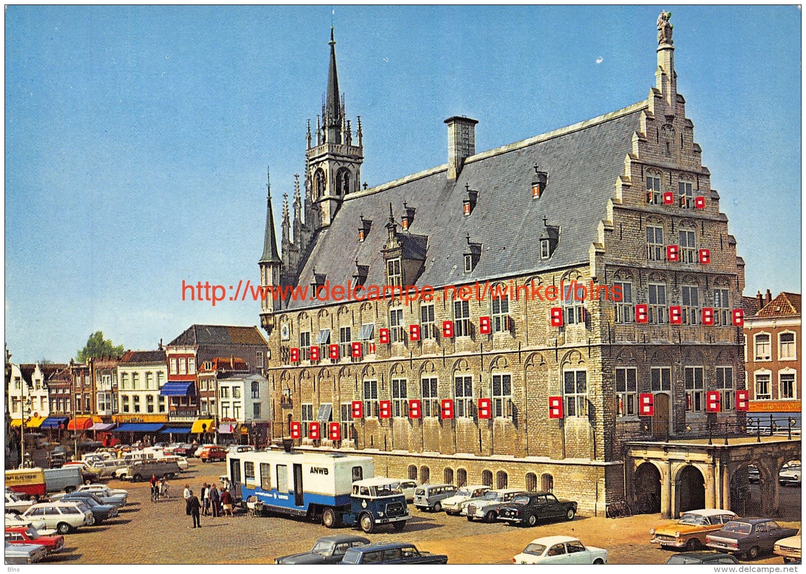 Achterzijde Stadhuis Gouda - Gouda