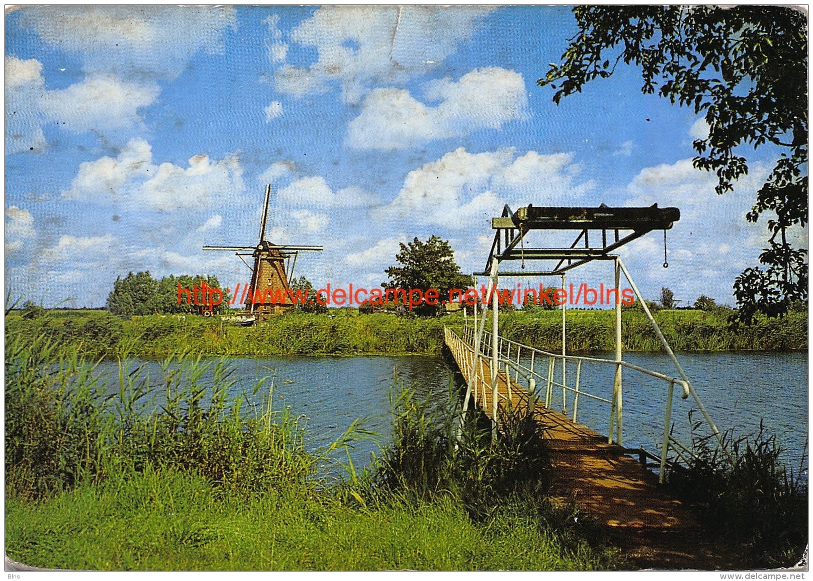 Hollandse Molen Kinderdijk - Kinderdijk