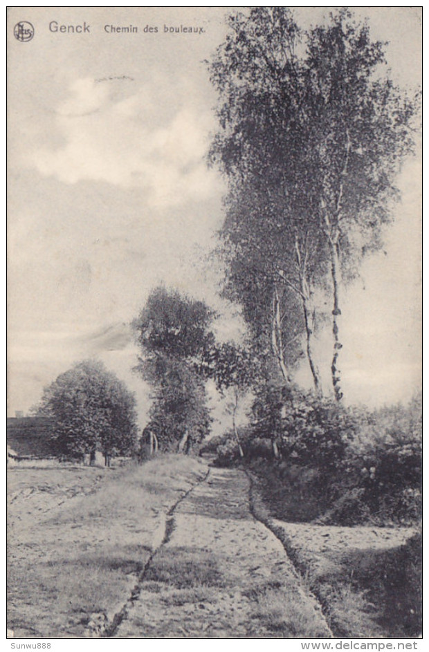 Genk Genck - Chemin Des Bouleaux (postzegel, Timbre Caritas, 1911, Maison Stulens) - Genk