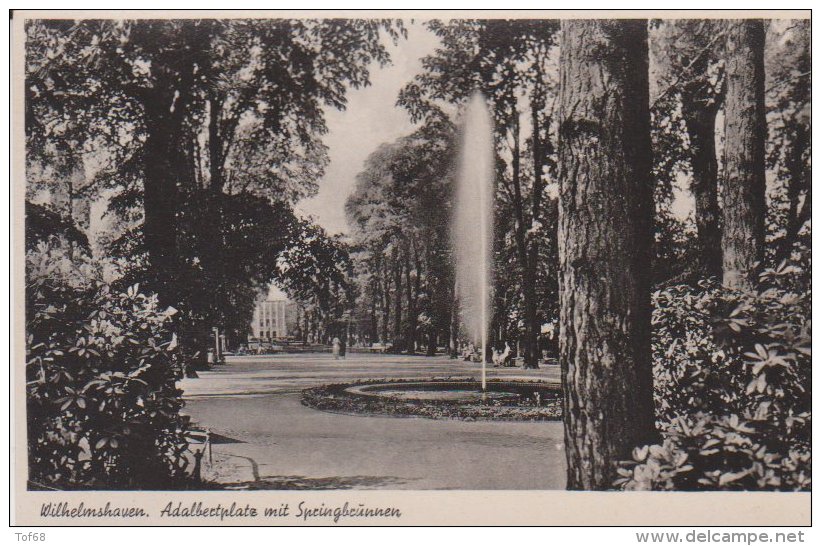 Wilhelmshaven Adalbertplatz Mit Springbrünnen - Wilhelmshaven