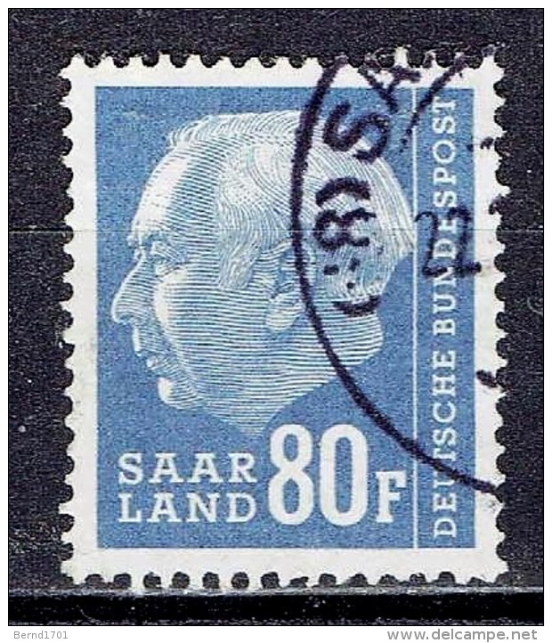 Saarland - Mi-Nr 424 Gestempelt / Used (B1390) - Gebraucht