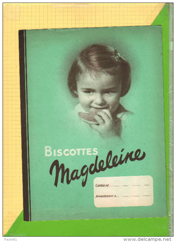 Protege Cahier  : Biscottes MAGDELEINE  Granville - Copertine Di Libri