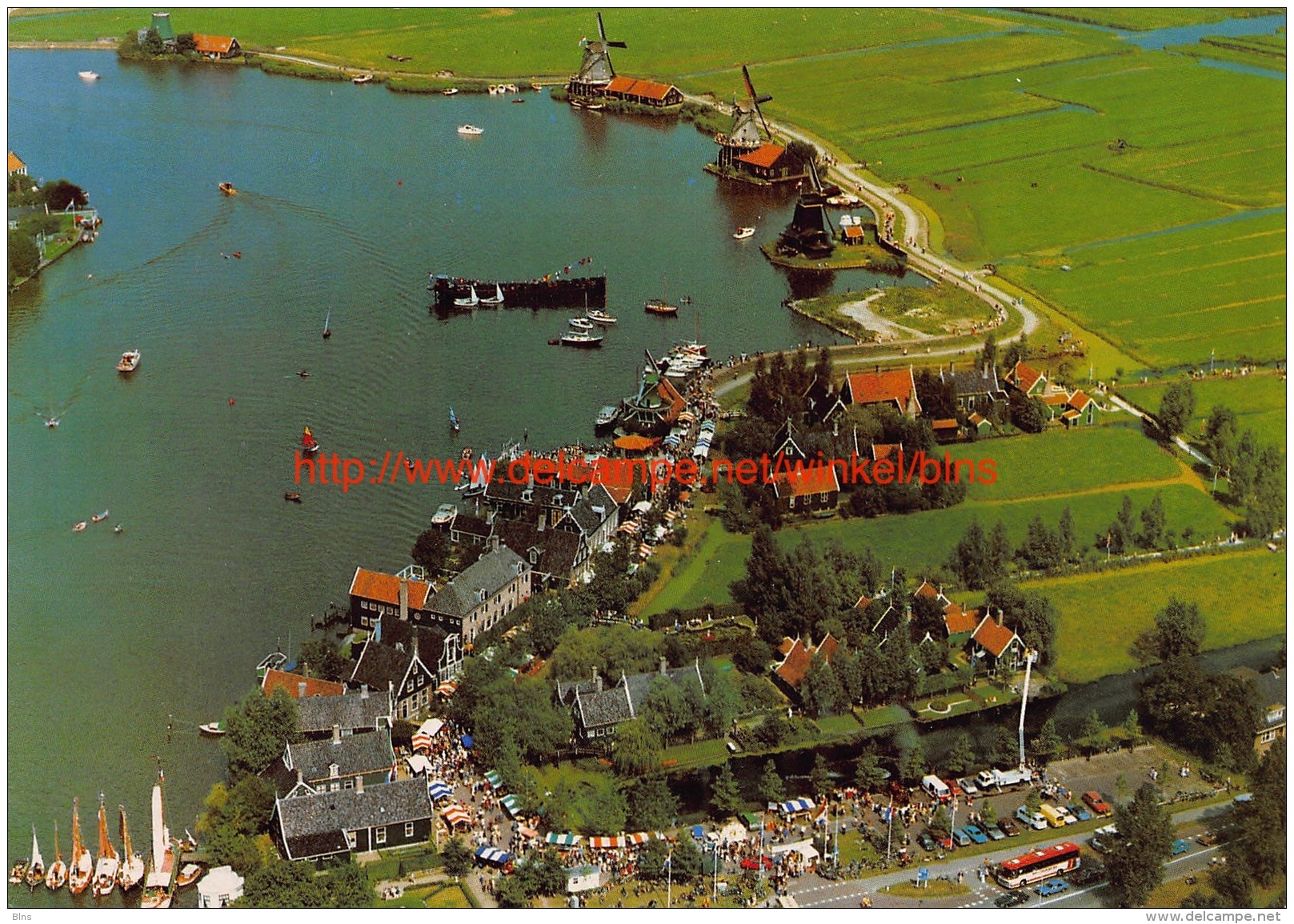 Luchtopname ""Zaanse Schans"" - Zaanstreek