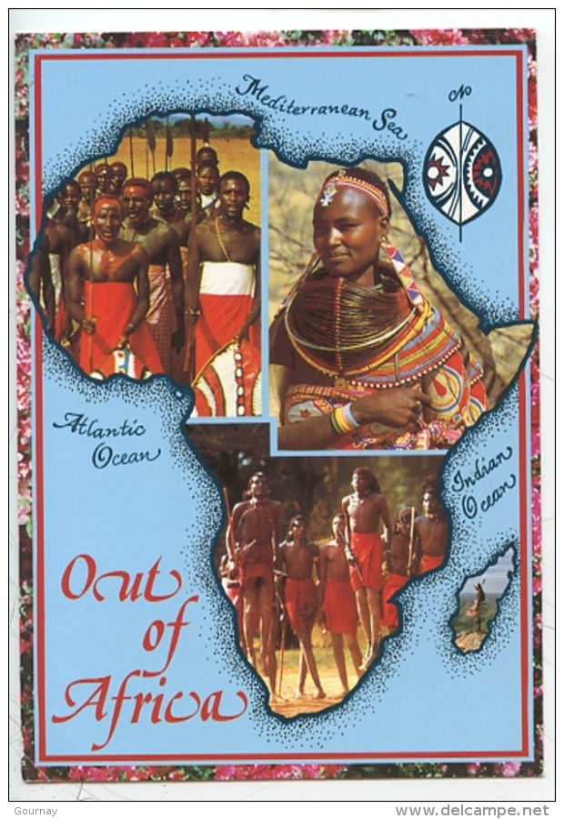 Afrique Géographique Multivues - Out Of Africa - Tribu Maasaï Guerrier Danseur Femme - Non Classificati
