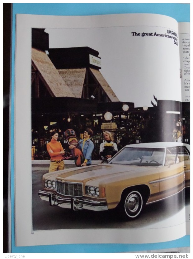 1975 CHEVROLET - Chevrolet makes sense for America - 20 Pages January 1975 ( zie Foto´s voor detail ) !