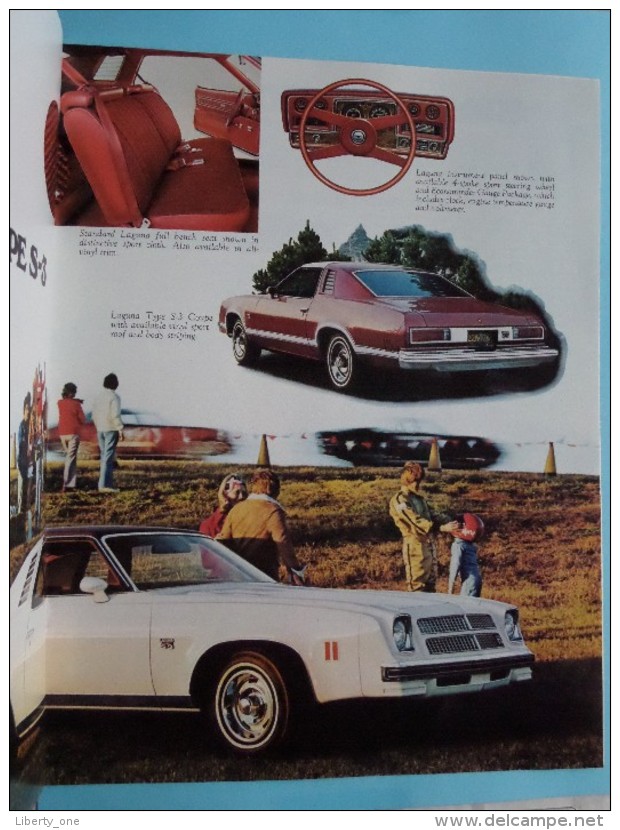 1975 CHEVELLE - Chevrolet makes sense for America - 16 Pages January 1975 ( zie Foto´s voor detail ) !