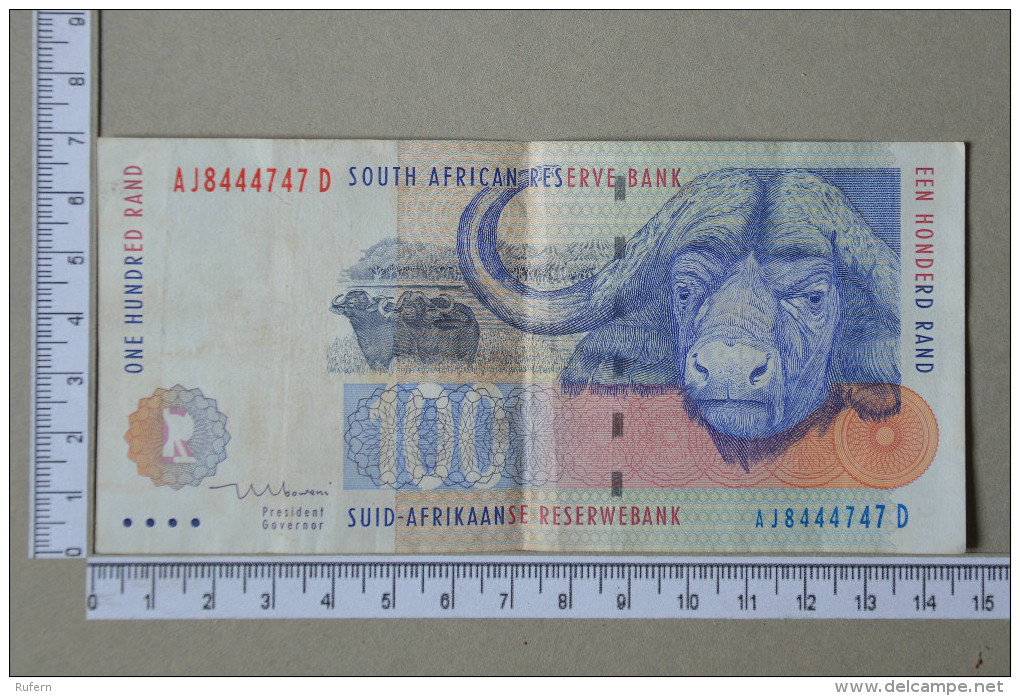 SOUTH AFRICA 100 RAND 1999 -     2 SCANS - (Nº16983) - Suráfrica