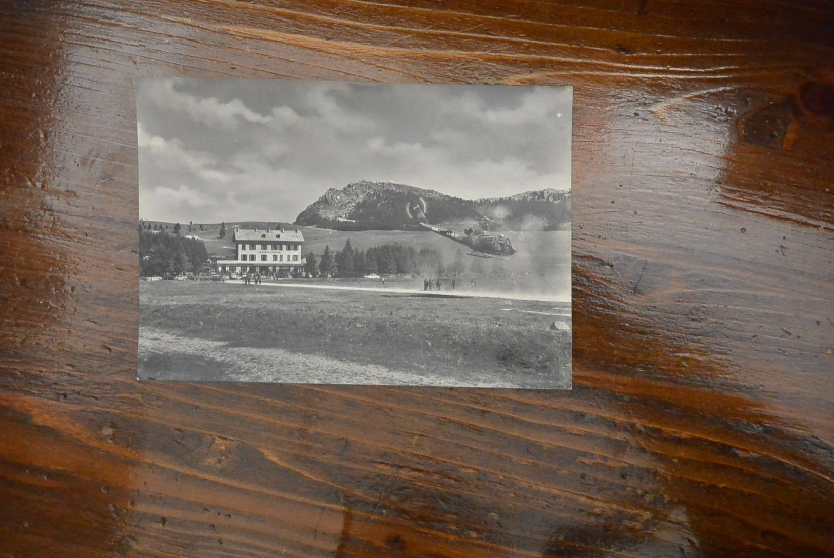 CARTOLINA ALBERGO RIFUGIO VEZZENA VIAGGIATA 1968 - Trento