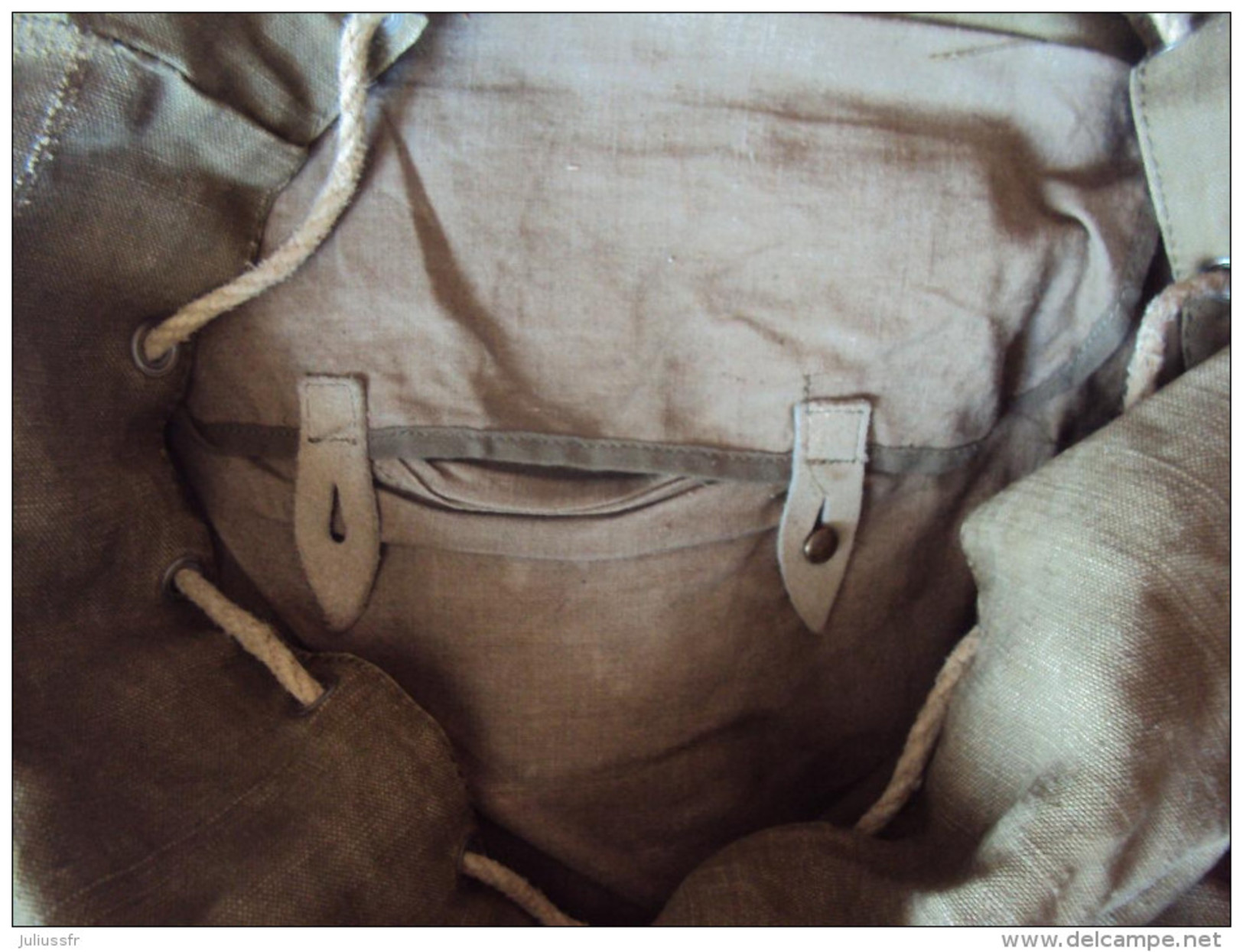 Ancien sac  Berbam Lafuma chasseur alpin Indochine Algérie ?