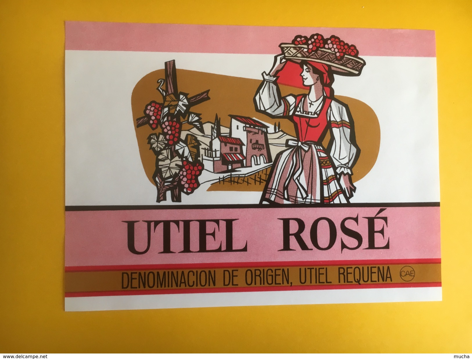 2600 - Espagne  Utiel Rosé - Autres & Non Classés