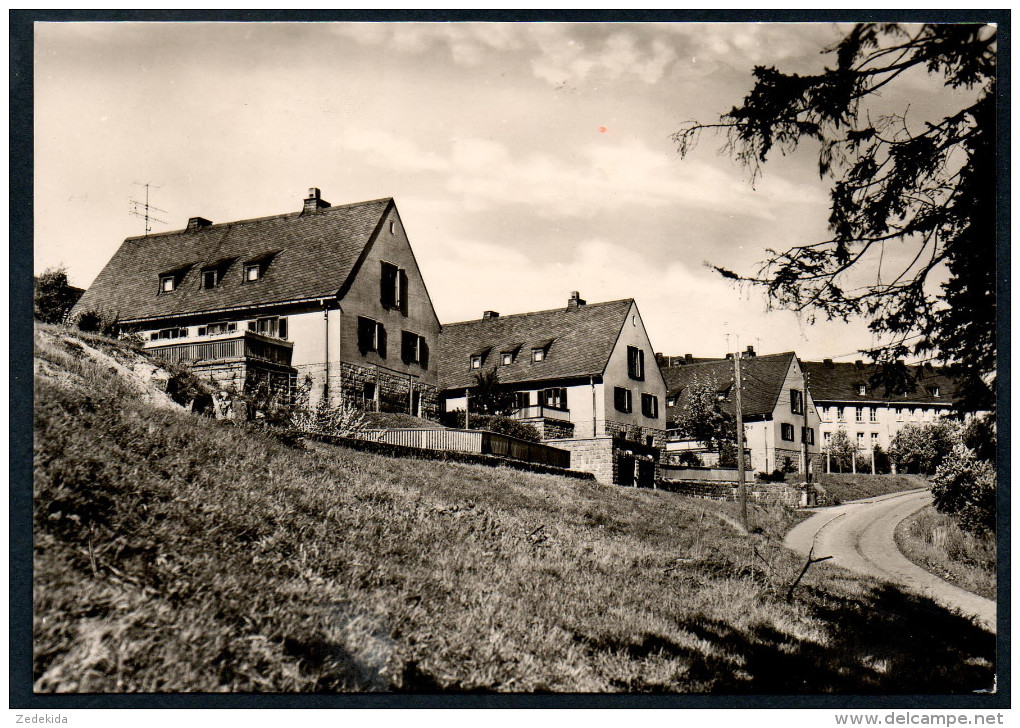 8553 - Alte Ansichtskarte - Erlabrunn Bei Breitenbrunn - Gel 1971 Nachgebühr Sonderstempel - Neubert - Breitenbrunn