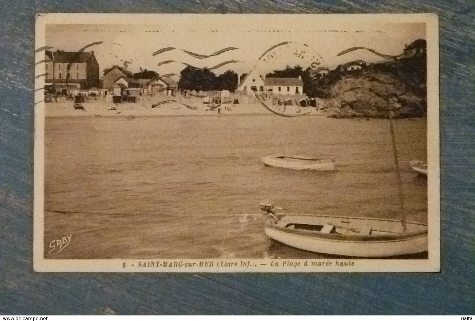 44, SAINT MARC SUR MER, LA PLAGE A MAREE HAUTE - Autres & Non Classés