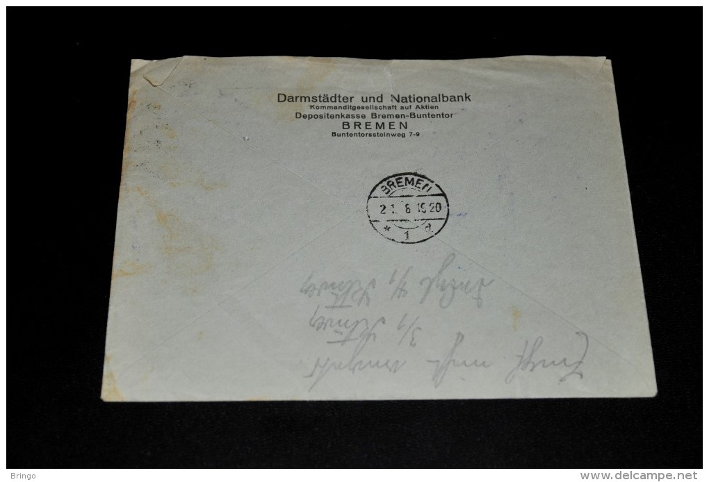 246- Umschlag Von Darmstädter Und Nationalbank - Lettres & Documents