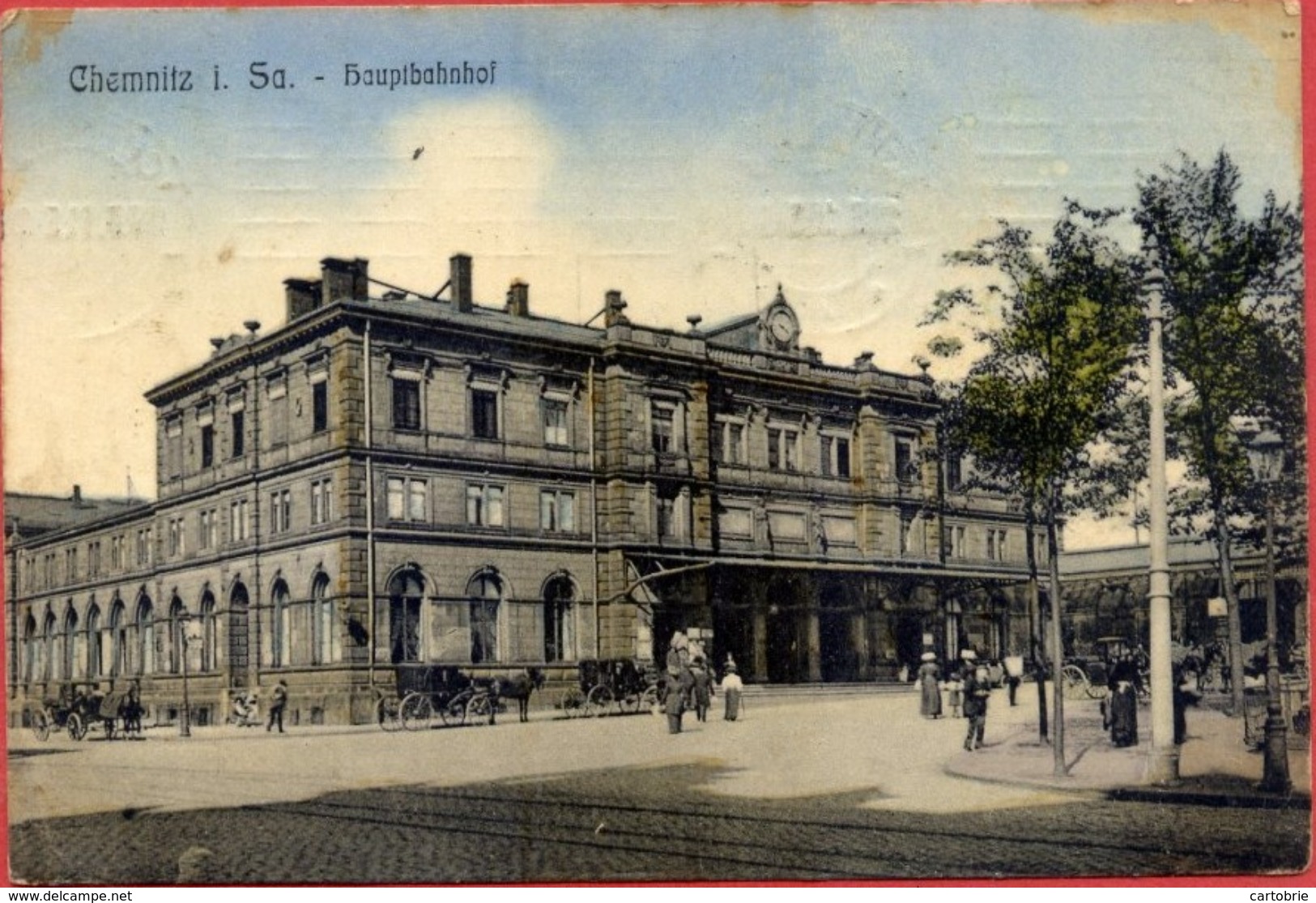 Allemagne - CHEMNITZ - Hauptbahnhof - Couleur - Chemnitz