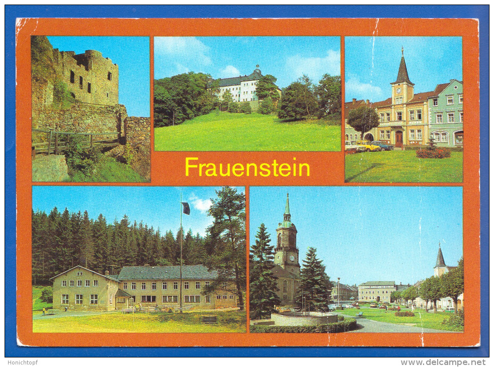 Deutschland; Frauenstein; Brand Erbisdorf; Multibildkarte - Frauenstein (Erzgeb.)