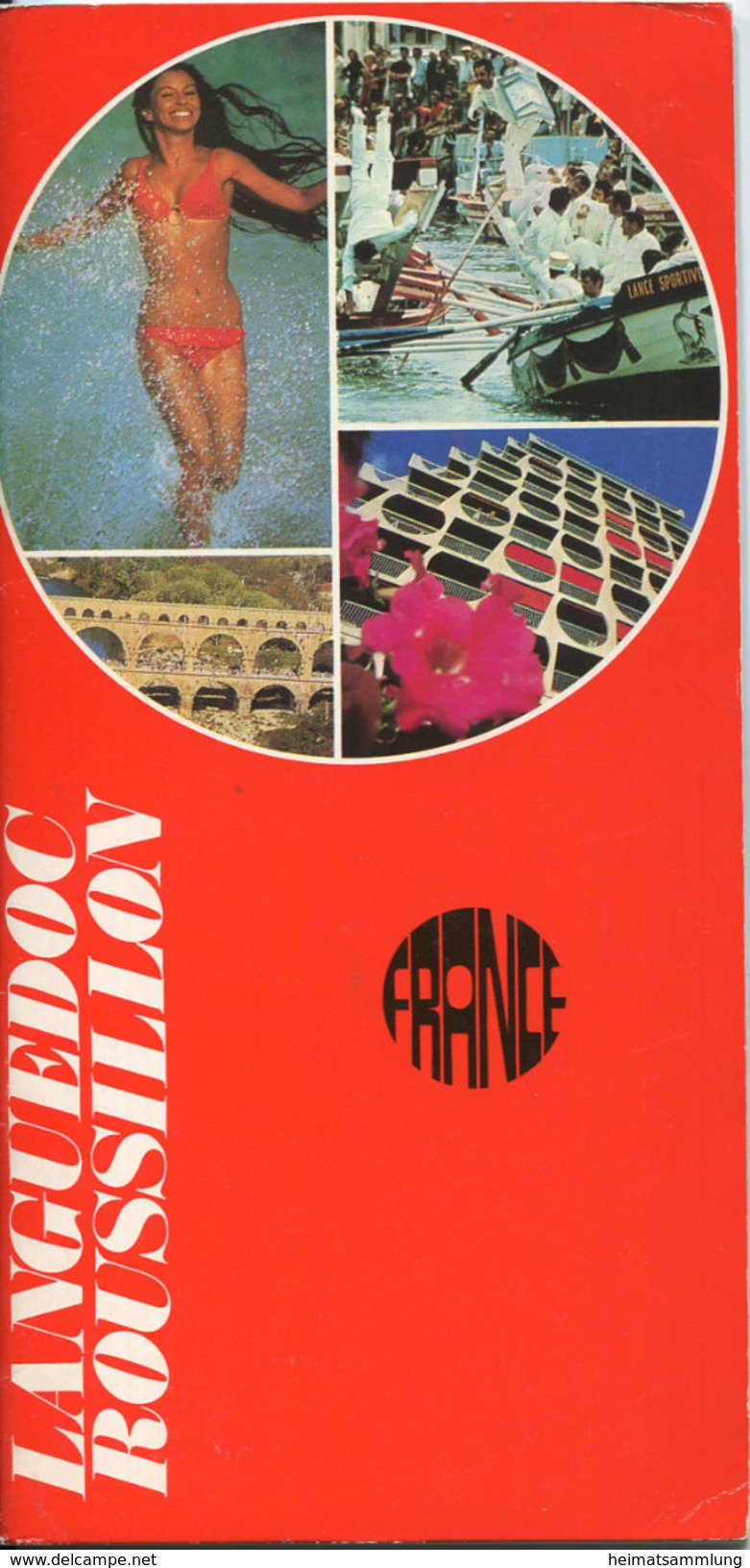 France - Languedoc Roussillon 1977 - 50 Seiten Mit Vielen Abbildungen - Beiliegend Karte Languedoc Roussillon - Guide De - Dépliants Touristiques