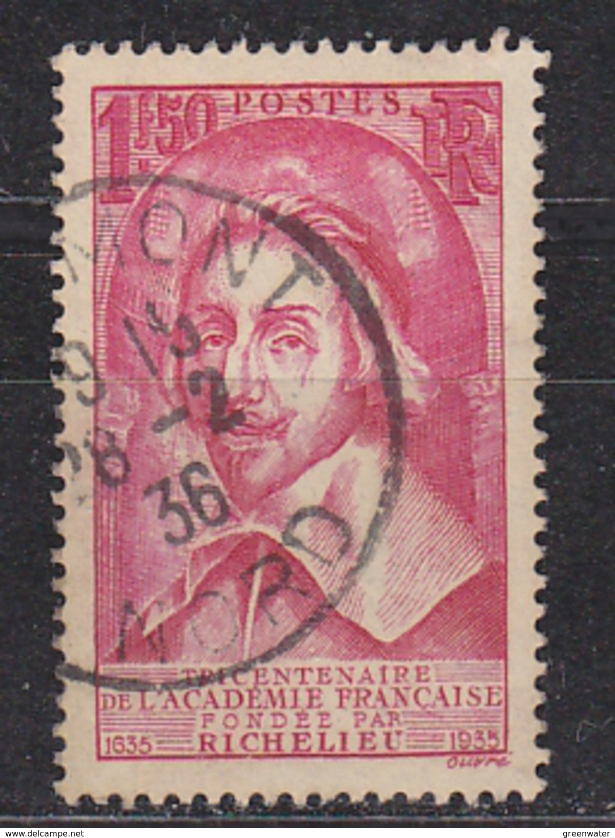 France 1935 Richelieu 1v Used (33904A) - Gebruikt