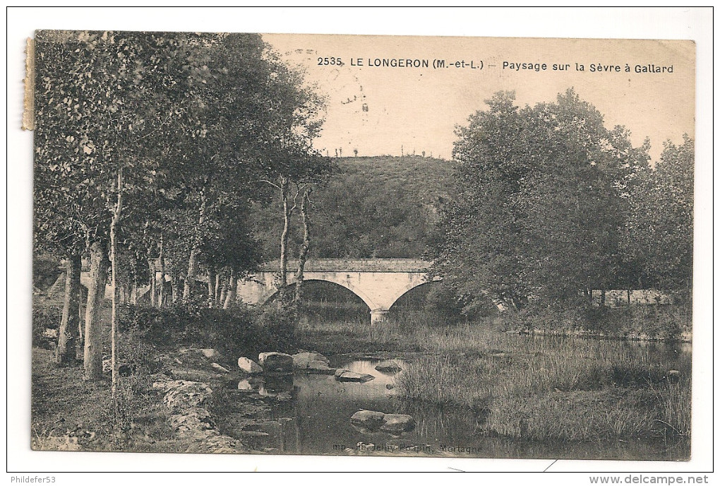 Maine Et Loire, Angers, Le Longeron, Rochefort Sur Loire, Saumur  Lot De 7 Cartes Postales - Autres & Non Classés