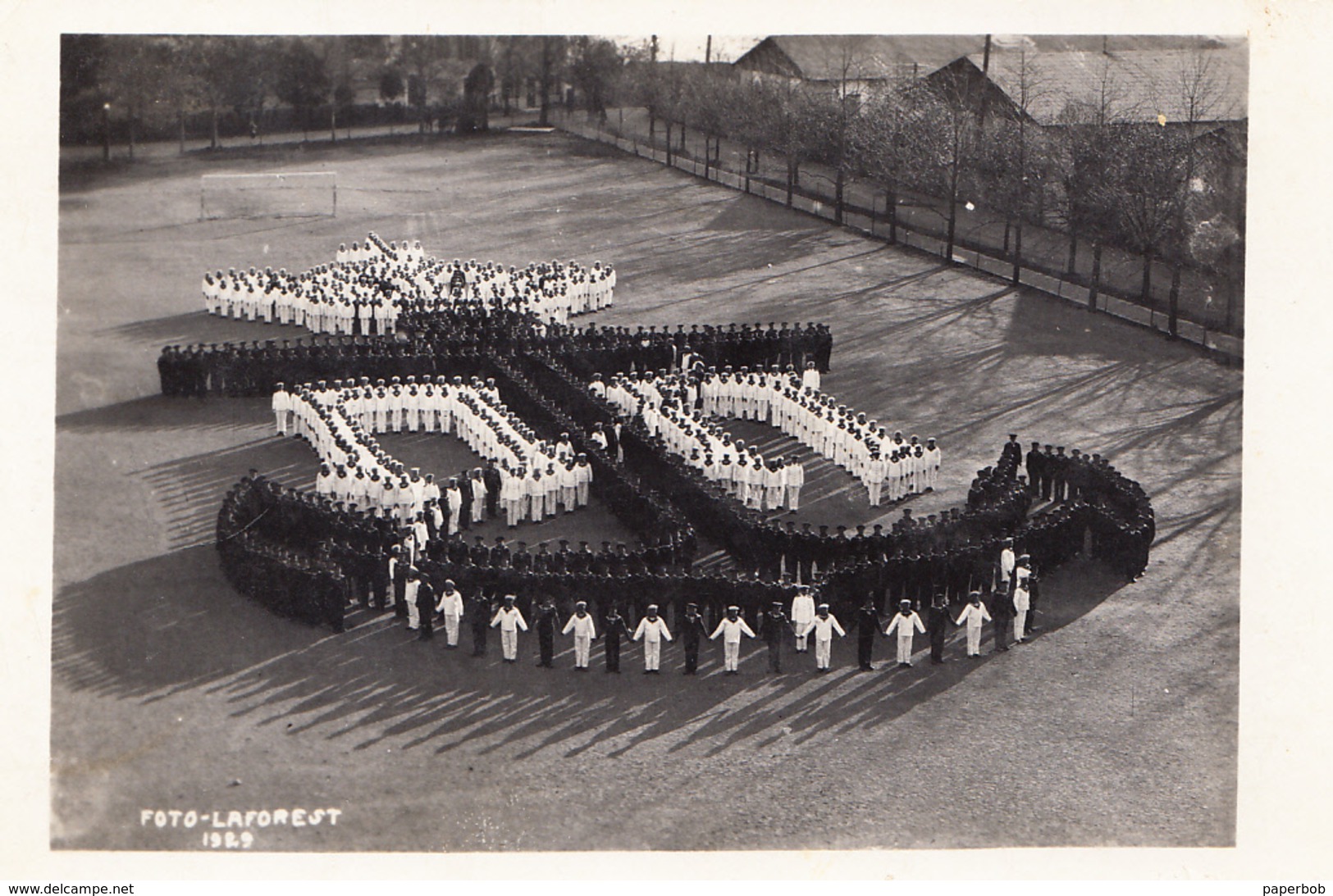 SAILORS OF YUGOSLAVIA FOR KINGS BIRTHDAY 1929 Photo Laforest - Serbia