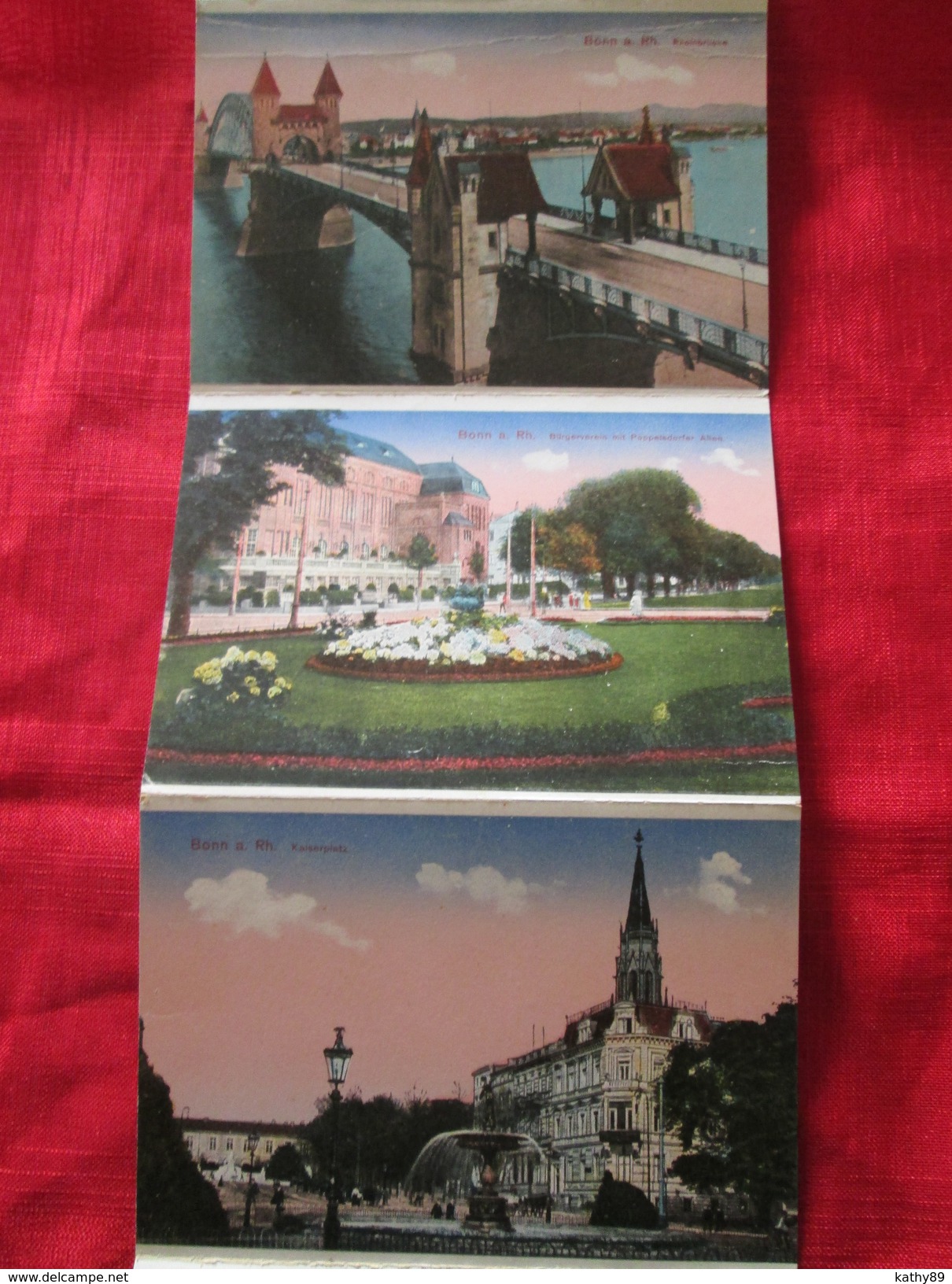 Bonn A Rhein (allemagne) Carnet De 12 Cartes Postales - 5 - 99 Karten