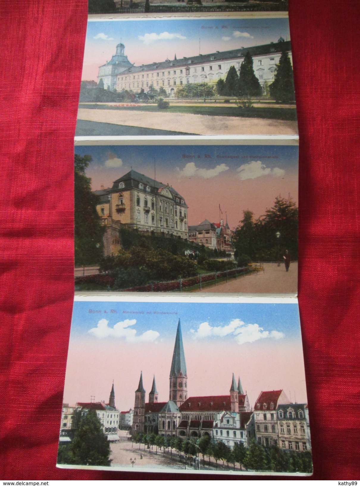 Bonn A Rhein (allemagne) Carnet De 12 Cartes Postales - 5 - 99 Cartoline