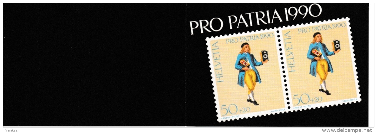Boekje Pro ,Patria 1990 000 - Postzegelboekjes