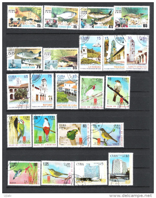 CUBA: Lot  De 114 TP: Année 2008 - Colecciones & Series