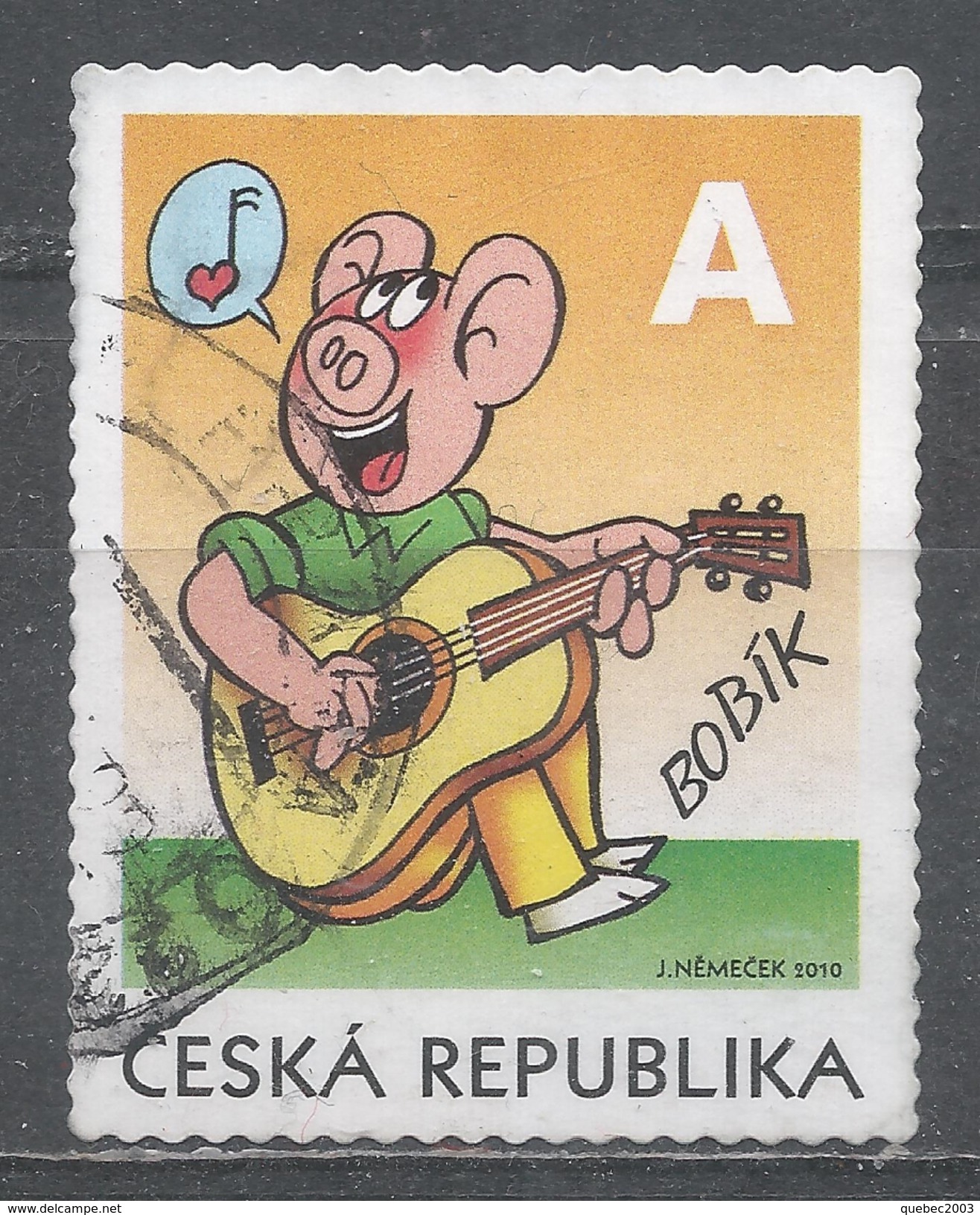 Czech Republic 2011. Scott #3498 (U) Ctylistek Comic Strip Character Bobik ** Complete Issue - Used Stamps