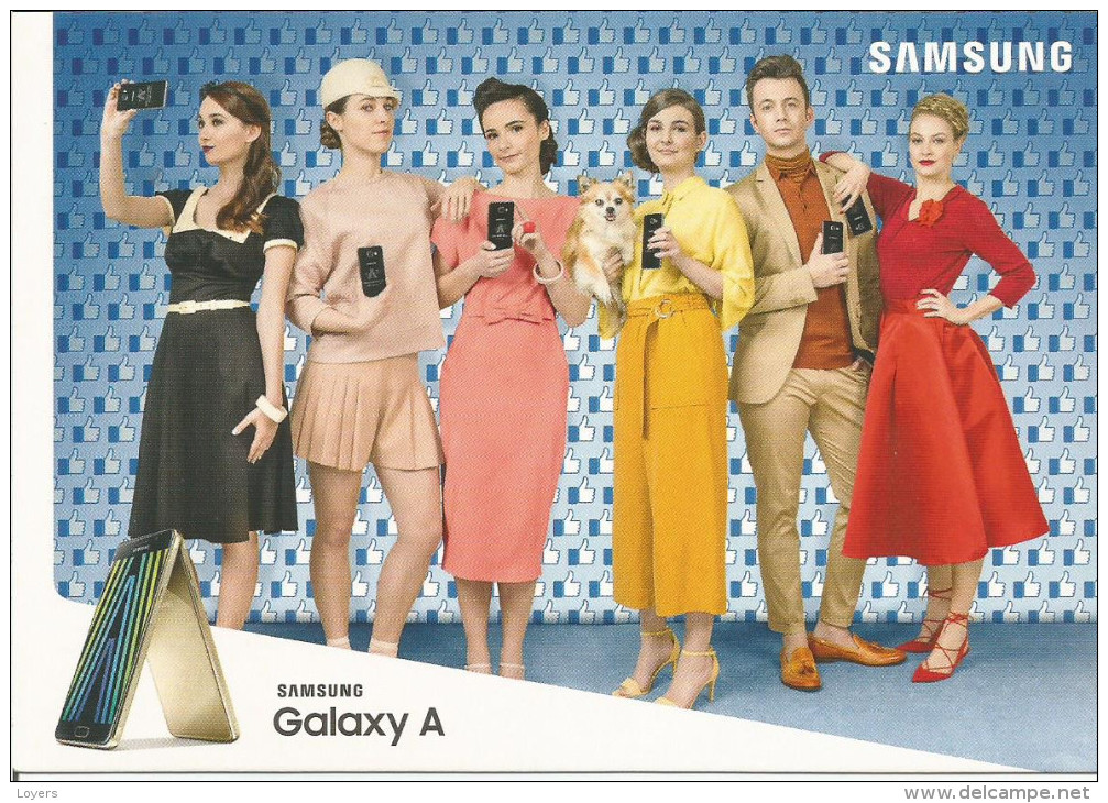 PUB  SAMSUNG. -  (scan Verso) - Publicité