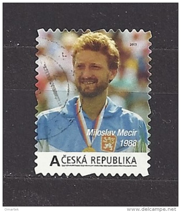 Czech Republic 2013 ⊙ 0175 Czech Tennis 120 Years (1893-2013)  Miloslav Mecir. Tschechische Republik - Oblitérés