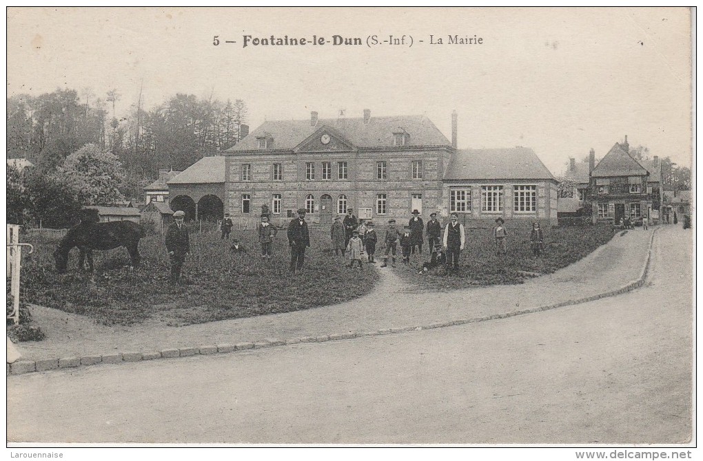 76 - FONTAINE LE DUN  - La Mairie - Fontaine Le Dun